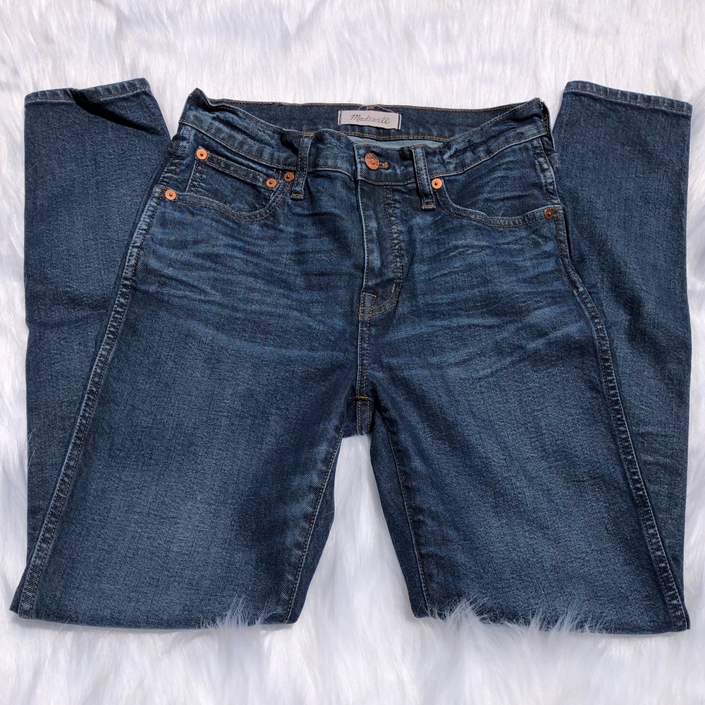Madewell high rise skinny jeans